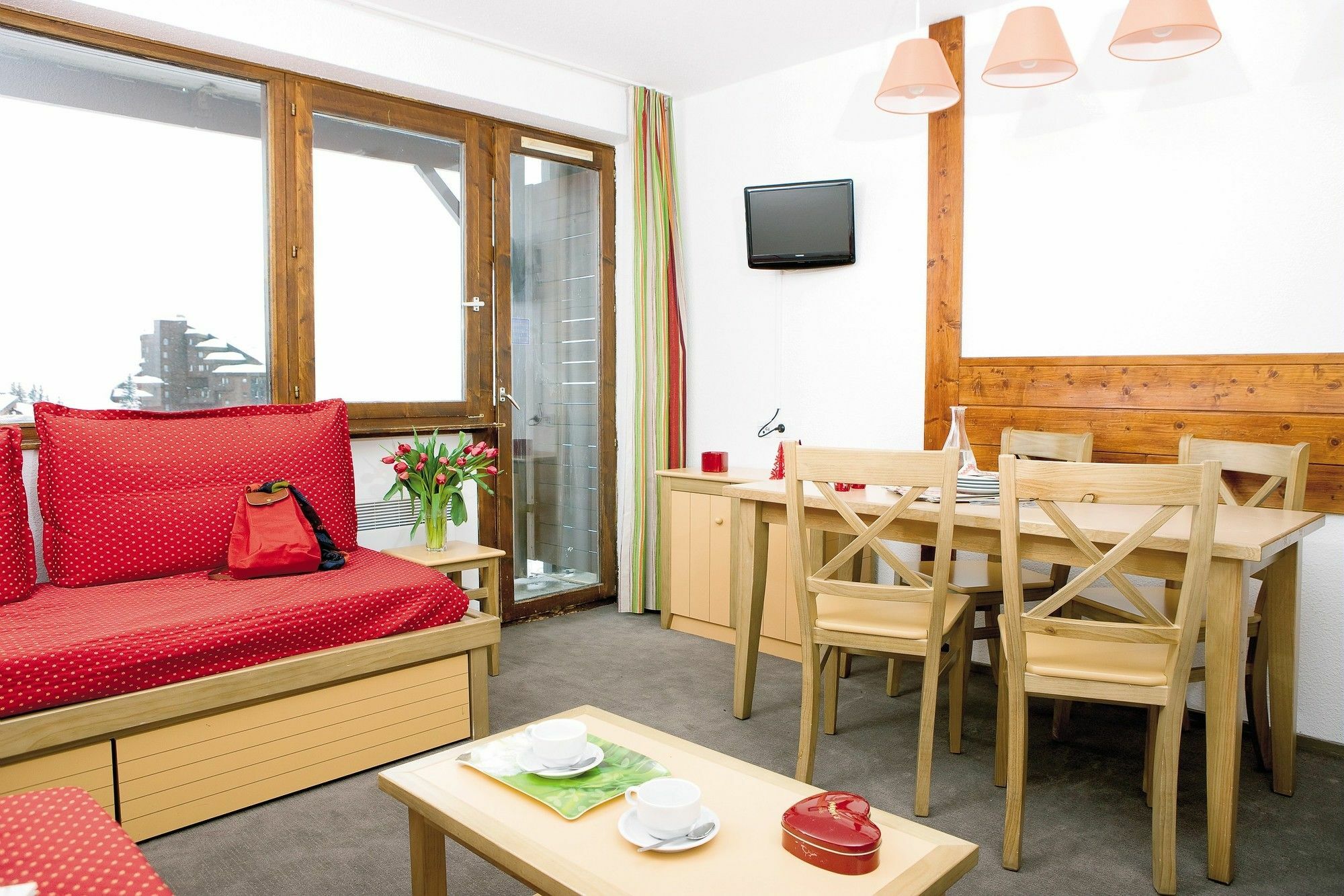 Residence Les Fontaines Blanches - Maeva Home Авориаз Екстериор снимка